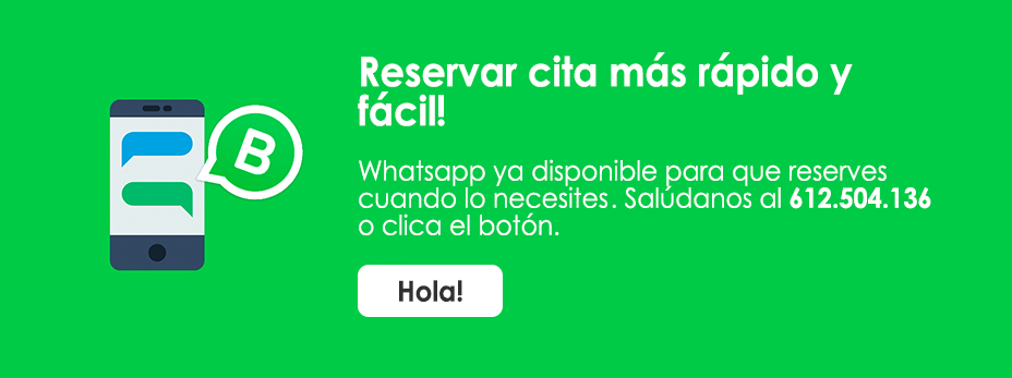 Ahora ya puedes reservar cita directamente por Whatsapp